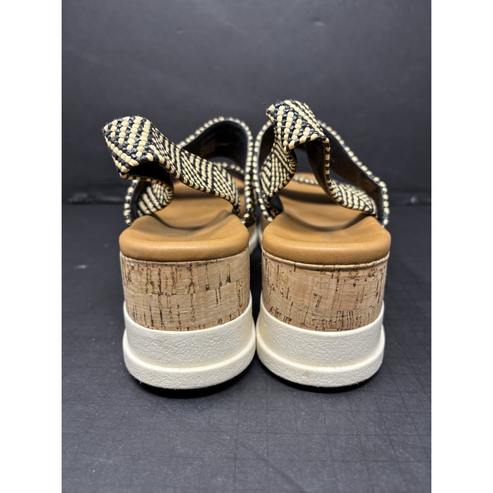 MADDEN GIRL ESIE Black White Strappy Sandals Size‎ 10 - Picture 5 of 10